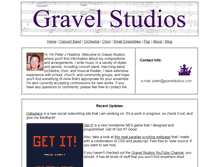 Tablet Screenshot of gravelstudios.com